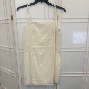 Aqua Cream Chemise with Spaghetti Straps